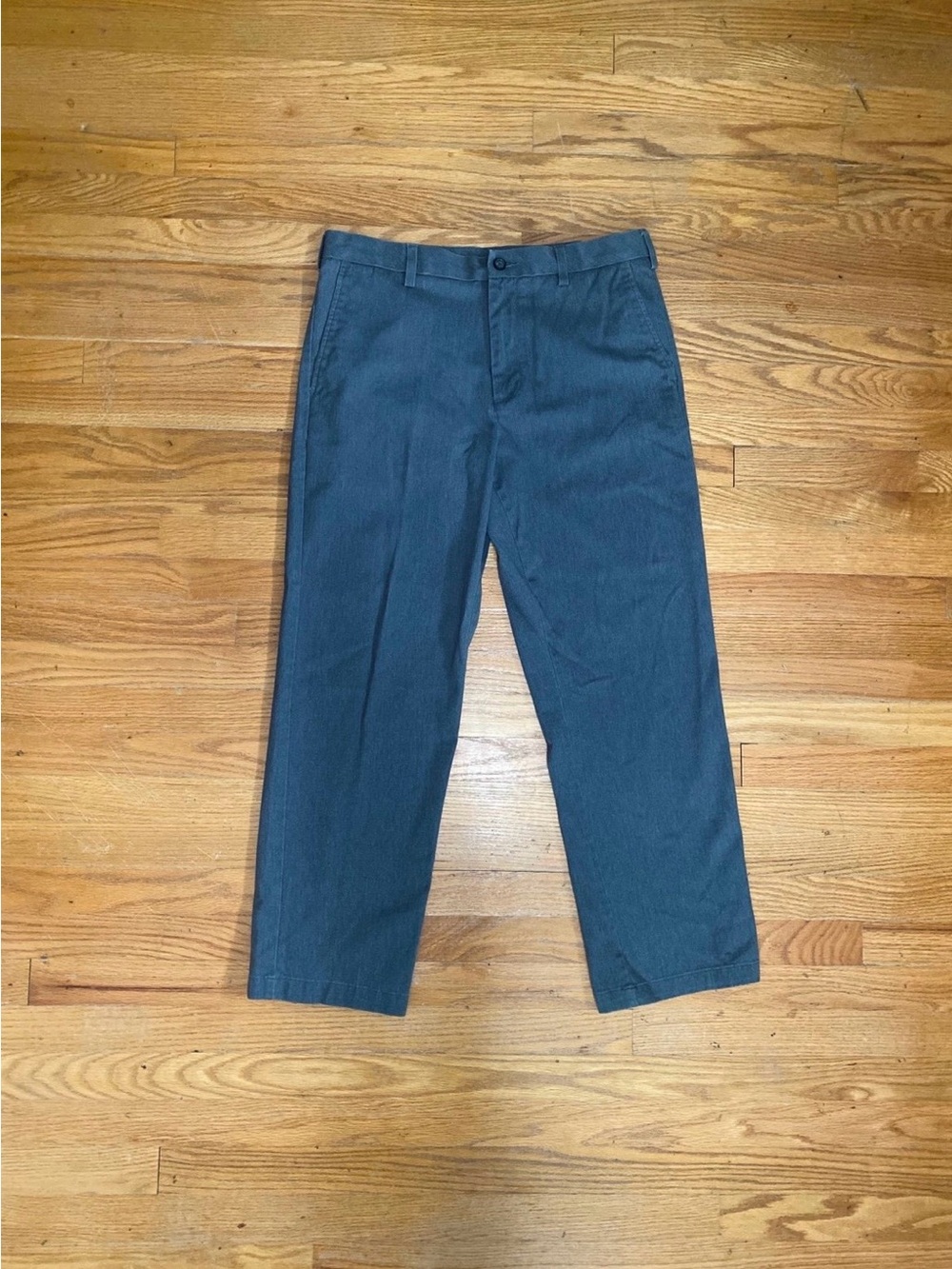 Men’s Croft & Barrow Classic Fit Chino Pants 34x30 gray pants